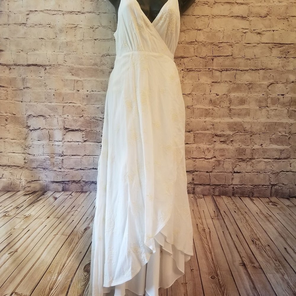 Chelsea & Violet Cream Wrap Sundress Dress - Picture 7 of 8